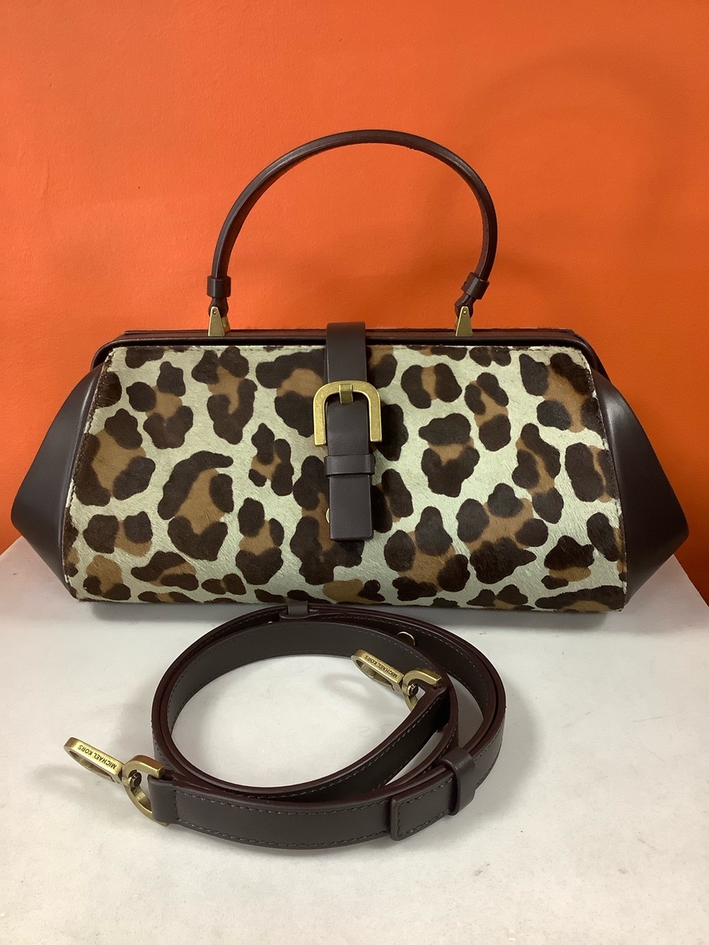 Michael Kors Collection Pony Hair Doctor Bag